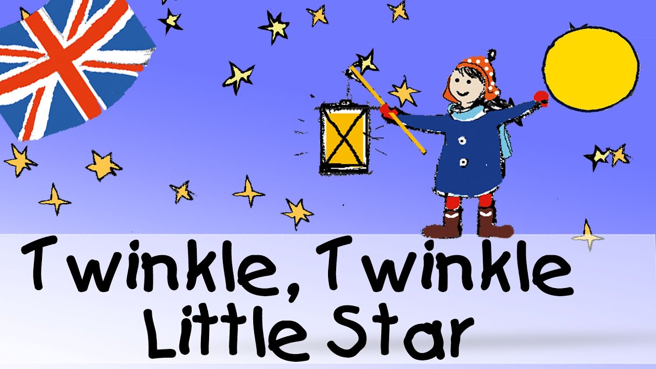 Twinkle Twinkle Little Star Englische Kindergarten Lieder Kinderlieder Youtube