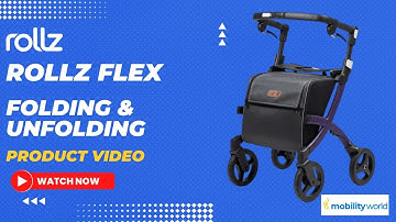 Mobility World Ltd UK - Rollz Flex Folding & unfolding
