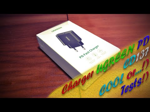 Зарядное устройство UGREEN PD СВ137 USB Type C. Че за быстрая зарядочка!) Зарядное устройство UGREEN PD СВ137 USB Type C. Че за быстрая зарядочка!)