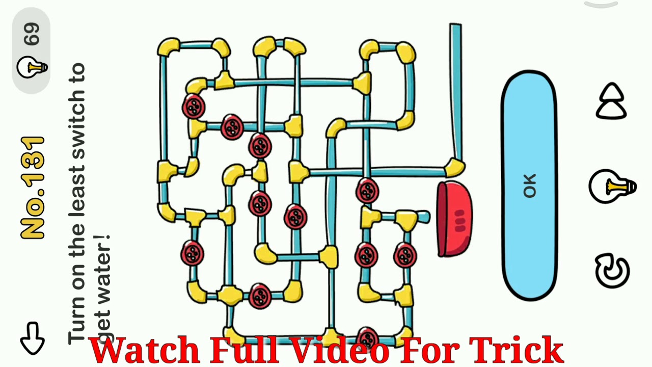 Brain Out Level 138 Turn on the least switch to get Water  YouTube