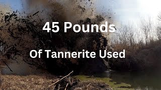 Blowing Beaver Dams Up With Tannerite Eps 27  3 Beaver Dams  What A Struggle