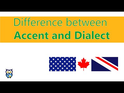 Video: Wat is dialect met voorbeelden?