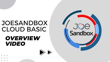 JoeSandbox Cloud Basic Overview Video