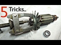 5 Tricks / Hacks To Remove Armature Bearing Easily..tools repair