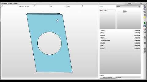 PractiCAM Part Editor - 2D CAD