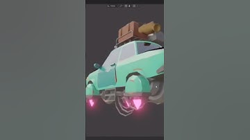 blender 3d car simulation