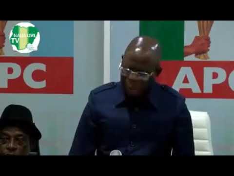 Comrade Adams Oshiomhole Asks FG To Nationalise South African Owned Businesses in Nigeria [VIDEO]