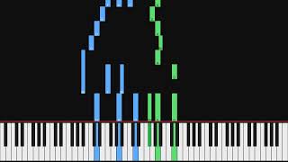 Girolamo Frescobaldi - Partite sopra Folia, F 2.16 | Piano Visualization
