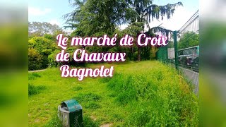 جولة في مارشي Marché Croix de Chavaux à Montreuil/وصفات ألدى