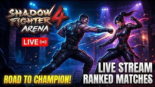 Rankpush live streaming | shadow fighter arena 4