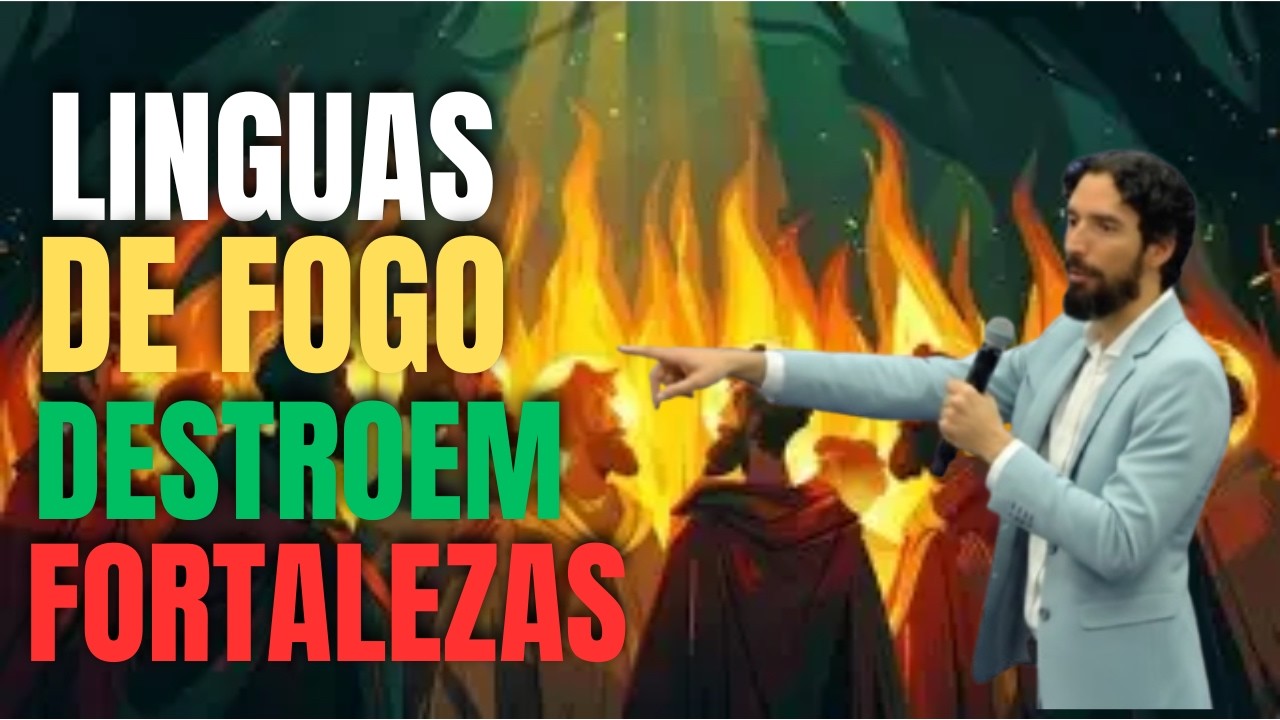 LÍNGUAS DE FOGO QUE DESTROEM FORTALEZAS | AP. ROBSON MARTINS