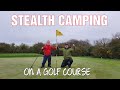 GOLF COURSE STEALTH CAMPING / Wild camping UK / Whistlepig whiskey review / Seaham, County Durham