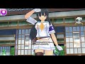 シノビマスター閃乱カグラ NEW LINK 斑鳩(CV:今井麻美)「この季節になると桜が綺麗で、つい見とれてしまいますね」