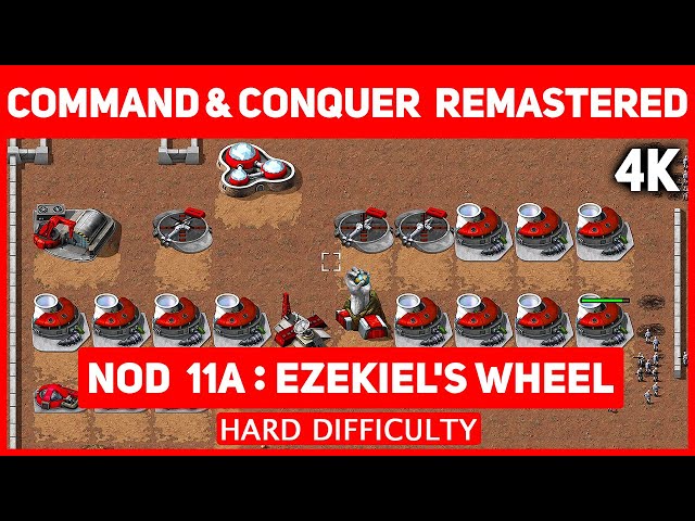 Command & Conquer Remastered 4K - Nod Mission 11 A - Ezekiel's