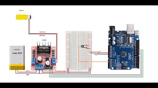 How to control a dc motor via Arduino using a potentiometer