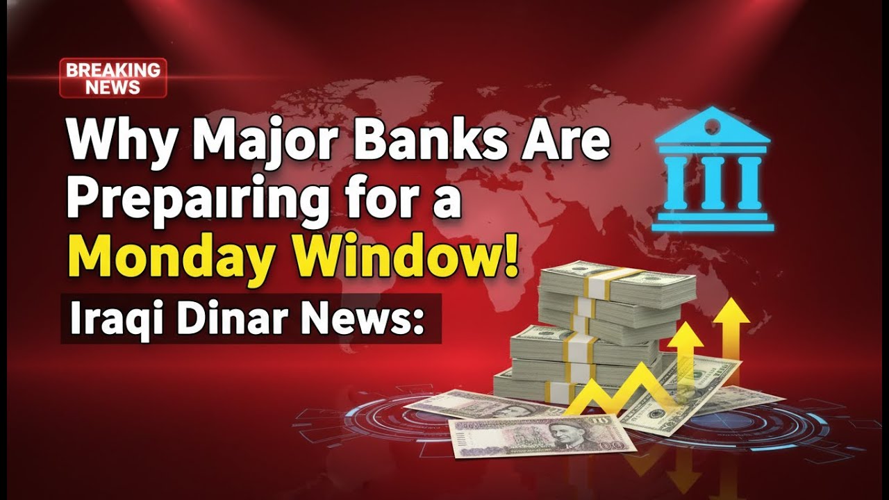 Iraqi Dinar News: Why Major Banks Are Preparing for a Monday Window! 🏦 💰 RV News 2026