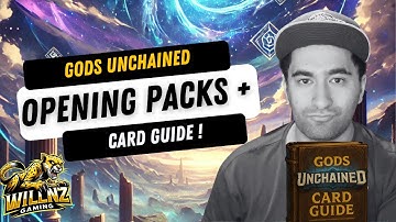 🎮 Gods Unchained Beginner Guide + Pack Opening | Learn the Basics & Discover New Cards! 🌟