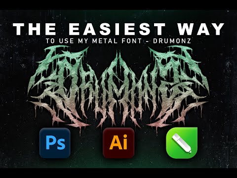 Drumonz | Metal Font, a Blackletter Font by WingBuk (Thumbnail 12 of 12)