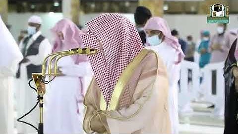 تلاوة مرئية لصلاة الفجر _ الجمعة 6 ذوالحجة 1442 لمعالي الشيخ د. صالح بن حميد من المسجد الحرام