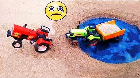 Diy tractor stuck in mud mini science project Part 20 || @rvhacks