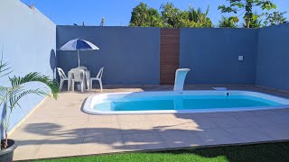 Piscina de fibra Igui ( Splash) #piscina #igui #splash #construção