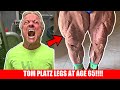 TOM PLATZ SHOWS HUGE LEGS AT AGE 65!!