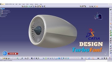 Turbofan Engine Design | Catiav5 | Assembly | Part Design | Full Video | CADWALA
