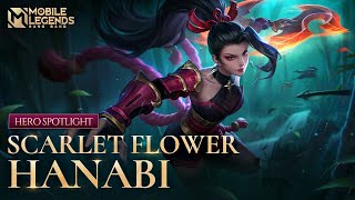 Hero Spotlight | Hanabi Revamp | Scarlet Flower | Mobile Legends: Bang Bang