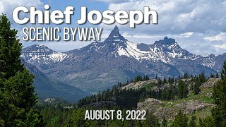 Scenic Motorcycle Ride Through Chief Joseph Pass, Sunlight Basin. August 8, 2022