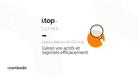 Gérer efficacement vos appareils et logiciels avec OCS Inventory et iTop