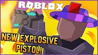 the new EXPLOSIVE PISTOL is YIKES (Roblox Strucid)