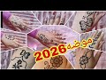 رسم حنة بسيط ناعم على اليد ترند 2026 حنة بسيطة رسم سريع وجذاب