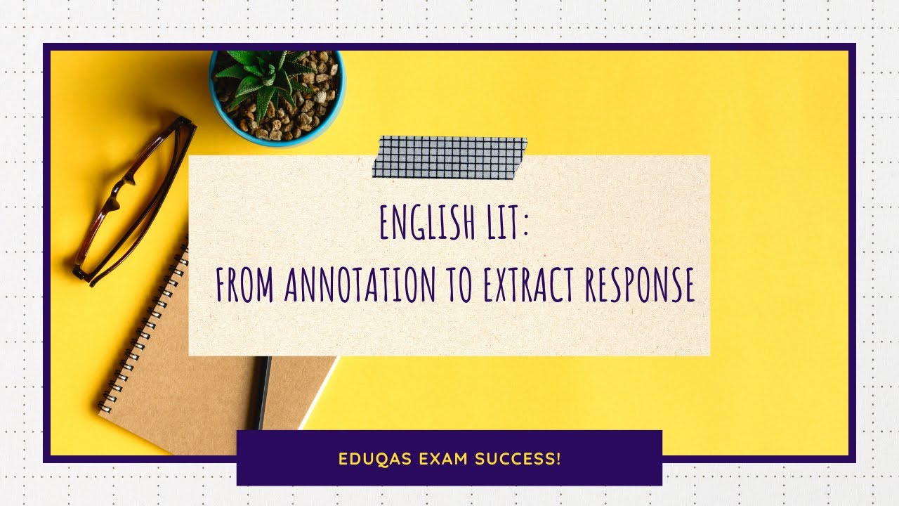 Eduqas English Literature Component 1 - Macbeth Extract Response - YouTube