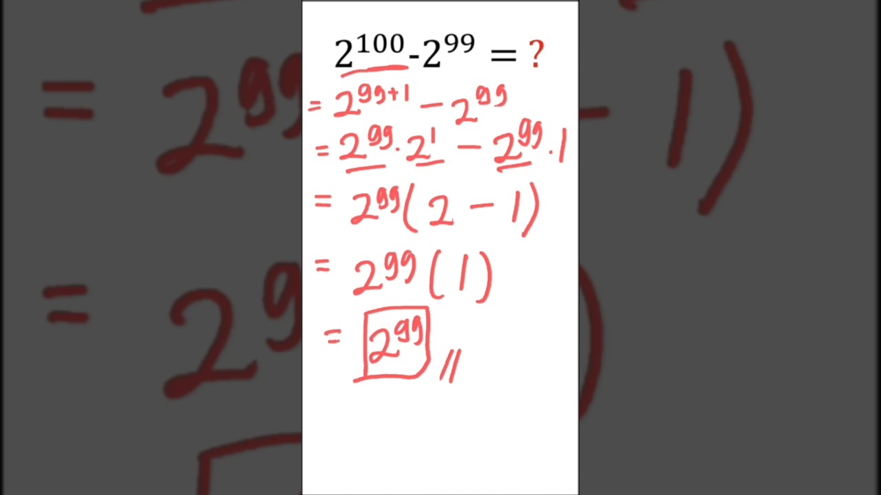Dare to Solve These Exponent Puzzles 