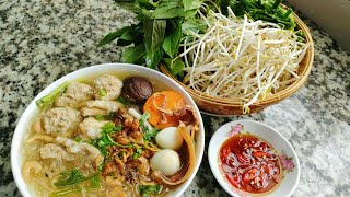 Cách Nấu Miến Sườn Non Thịt Viên Nước Dùng Thơm Ngon – Món Ăn Ngon Mỗi Ngày