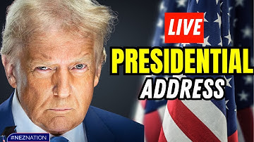 🚨LIVE NOW: President Trump Addresses the Nation from the Oval Office