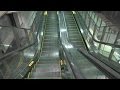 【踊り場付エスカレーター】大阪駅　環状のりば方面エスカレーター