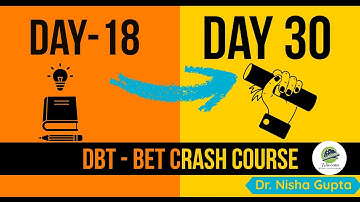 BET 2024 Crash Course: Day 18 | DBT-JRF MCQs || Biodotcom || #DBT #BET #CSIR