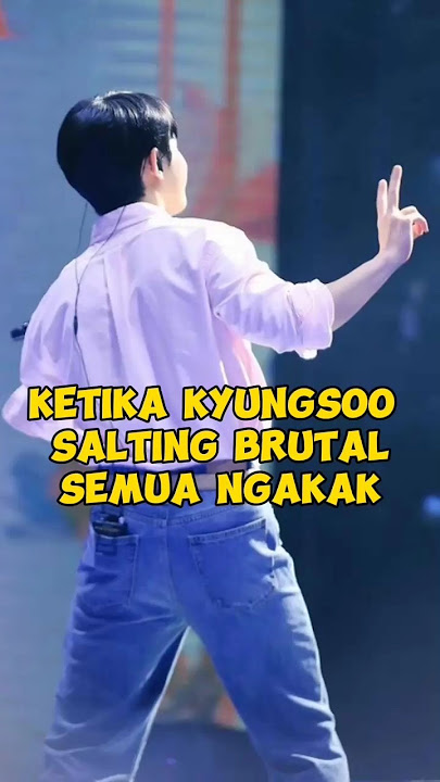 Si tukang bikin orang salting juga bisa salting🤣 #kyungsoo #dohkyungsoo #dokyungsoo #도경수 #exo #exol