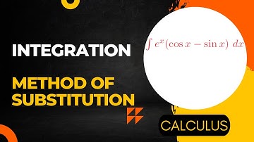 Method of Substitution. Problem # 13. Section IV. Class XII Dr S N Dey EX 6(A) Mathematics WBCHSE