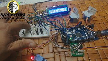 Motores paso a paso, lcd I2C y Arduino