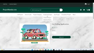 Car Polling Application | Mobile Application Project | Android Project | Source Code Download