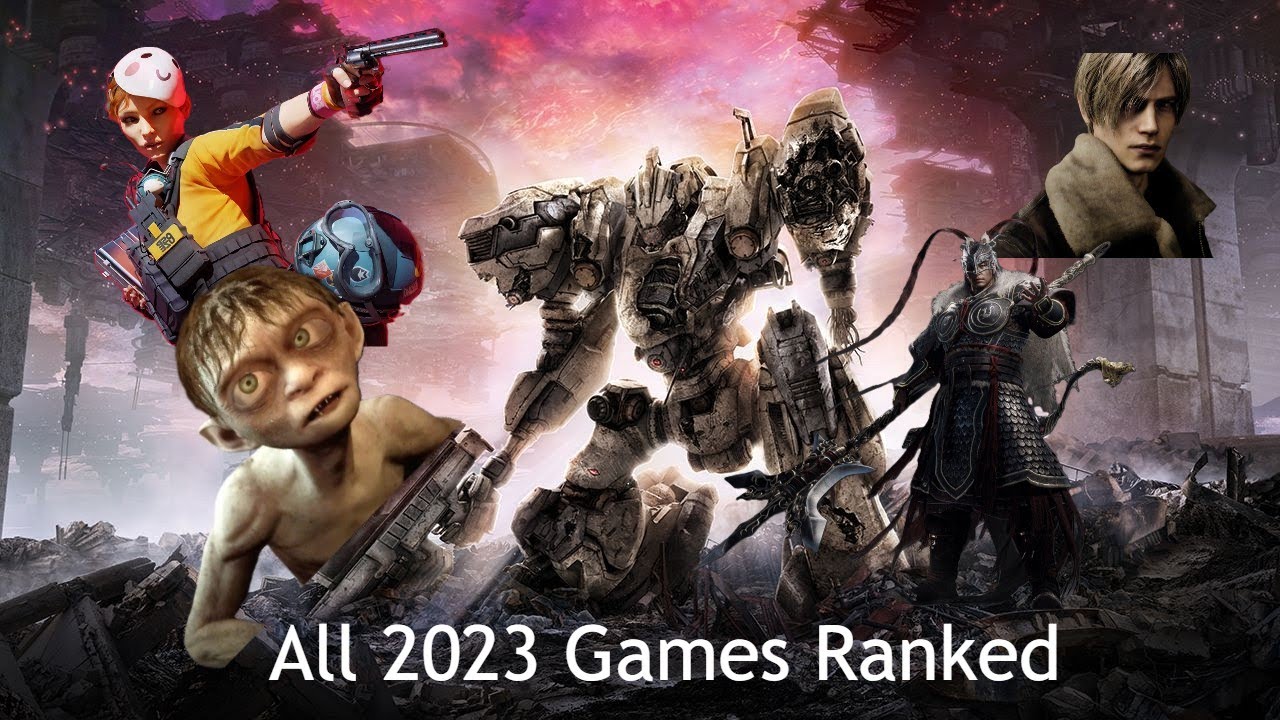 All Games I Played in 2023 Ranked - YouTube