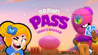 Tara's Bazaar \& Brawl Pass new update in Brawl Stars...!!