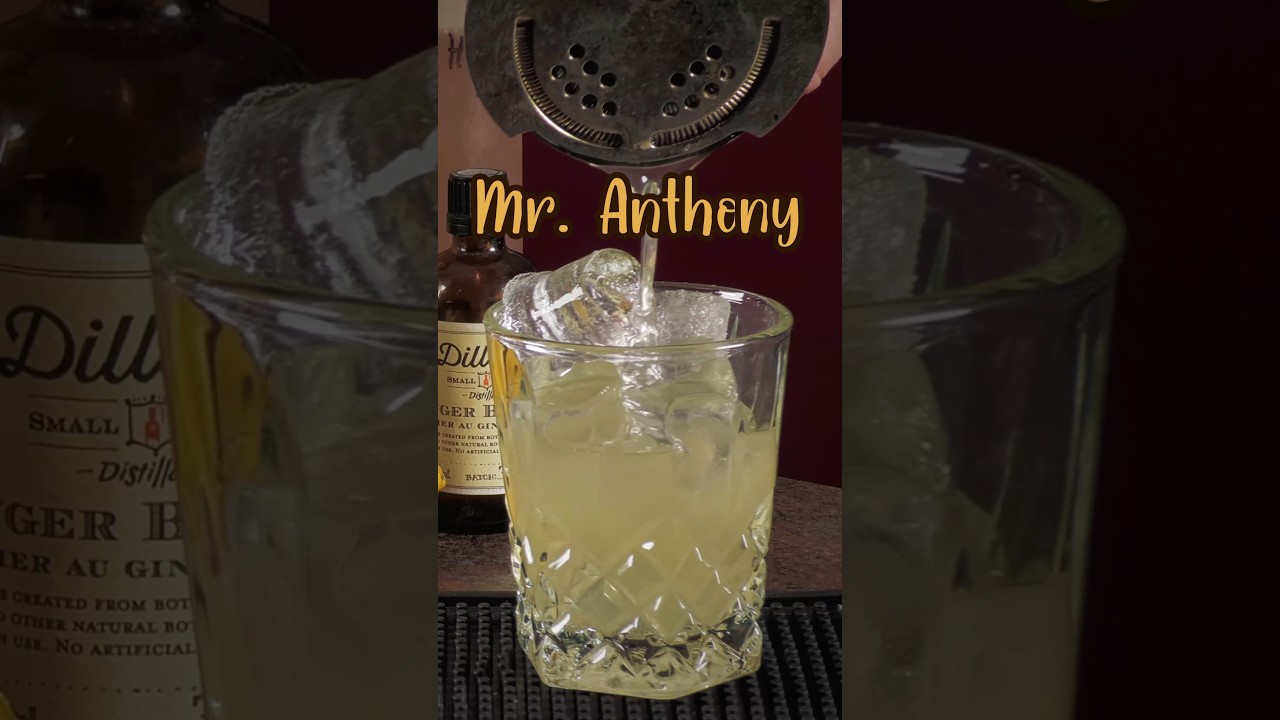 Delicious Fall Cocktail with Gin and Scotch 🍁🥃