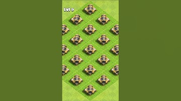 Cannon Bulk Upgrading 🛠️🔨🪓⚙️ #shorts #cocshorts #clashofclans