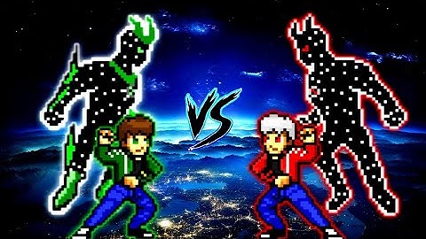 Ben 10 Ultimate Alien V2 OP (all form) VS Albedo V2 OP (all form) in Jump Force Mugen