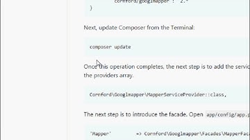 How to create google map in php laravel project