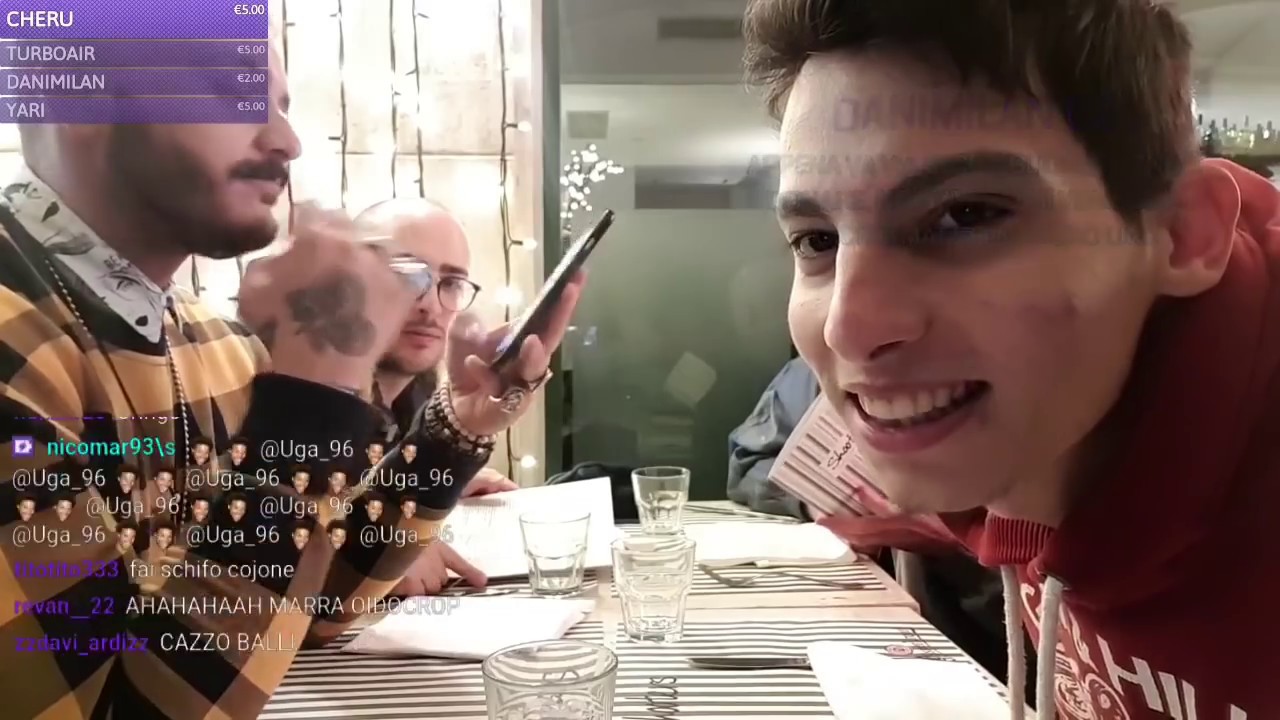 HOMYATOL LIVE - Prima cena con MatteoHS **VIDEO INTEGRALE**