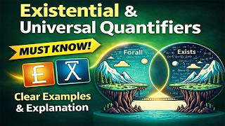 Universal and Existential Quantifiers Explained in 8-Minute | Logic Lesson